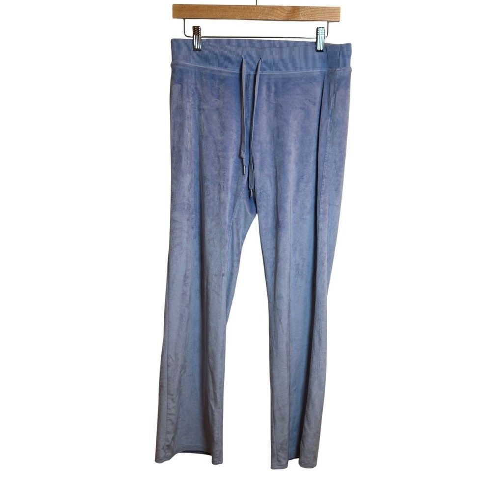 Aerie Real Good Velour Joggers Light Blue Relaxed Fit Pants Womens Medium